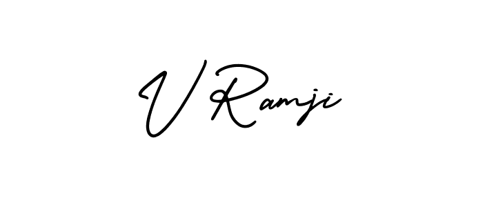 Make a short V Ramji signature style. Manage your documents anywhere anytime using AmerikaSignatureDemo-Regular. Create and add eSignatures, submit forms, share and send files easily. V Ramji signature style 3 images and pictures png