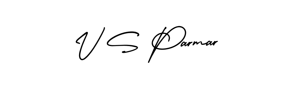 Best and Professional Signature Style for V S Parmar. AmerikaSignatureDemo-Regular Best Signature Style Collection. V S Parmar signature style 3 images and pictures png