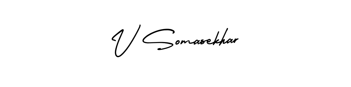 Check out images of Autograph of V Somasekhar name. Actor V Somasekhar Signature Style. AmerikaSignatureDemo-Regular is a professional sign style online. V Somasekhar signature style 3 images and pictures png