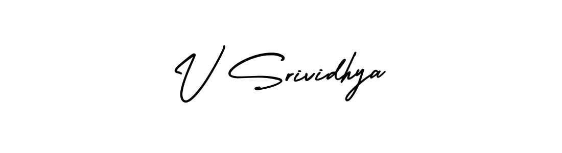 Make a short V Srividhya signature style. Manage your documents anywhere anytime using AmerikaSignatureDemo-Regular. Create and add eSignatures, submit forms, share and send files easily. V Srividhya signature style 3 images and pictures png