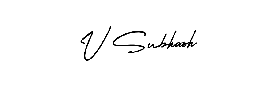 Make a short V Subhash signature style. Manage your documents anywhere anytime using AmerikaSignatureDemo-Regular. Create and add eSignatures, submit forms, share and send files easily. V Subhash signature style 3 images and pictures png