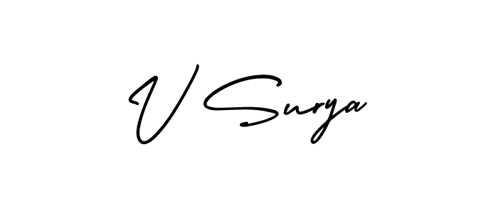 You can use this online signature creator to create a handwritten signature for the name V Surya. This is the best online autograph maker. V Surya signature style 3 images and pictures png