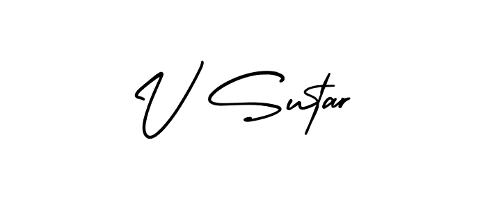 Once you've used our free online signature maker to create your best signature AmerikaSignatureDemo-Regular style, it's time to enjoy all of the benefits that V Sutar name signing documents. V Sutar signature style 3 images and pictures png