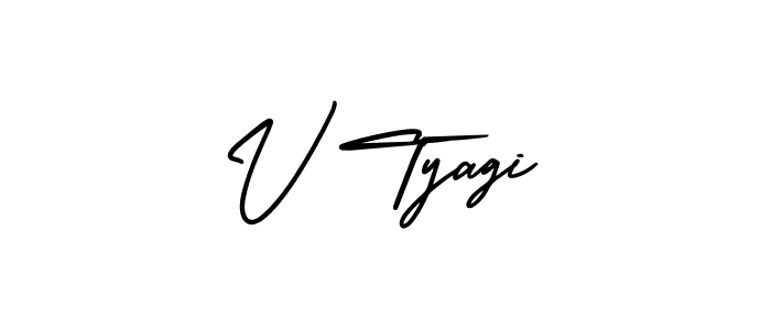 Check out images of Autograph of V Tyagi name. Actor V Tyagi Signature Style. AmerikaSignatureDemo-Regular is a professional sign style online. V Tyagi signature style 3 images and pictures png