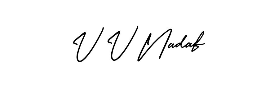 Once you've used our free online signature maker to create your best signature AmerikaSignatureDemo-Regular style, it's time to enjoy all of the benefits that V V Nadaf name signing documents. V V Nadaf signature style 3 images and pictures png