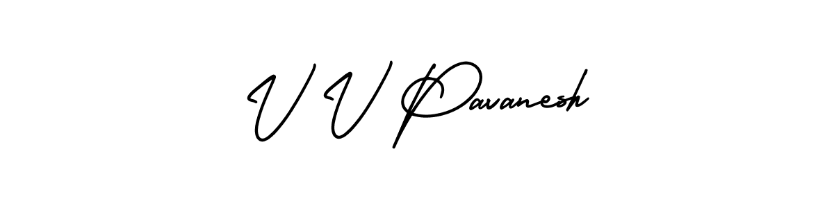 How to Draw V V Pavanesh signature style? AmerikaSignatureDemo-Regular is a latest design signature styles for name V V Pavanesh. V V Pavanesh signature style 3 images and pictures png