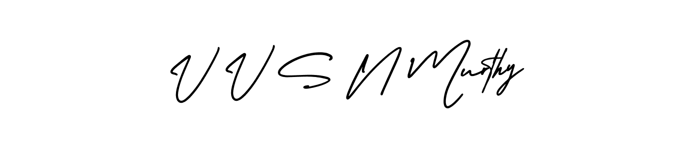 How to make V V S N Murthy signature? AmerikaSignatureDemo-Regular is a professional autograph style. Create handwritten signature for V V S N Murthy name. V V S N Murthy signature style 3 images and pictures png