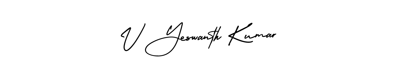 How to Draw V Yeswanth Kumar signature style? AmerikaSignatureDemo-Regular is a latest design signature styles for name V Yeswanth Kumar. V Yeswanth Kumar signature style 3 images and pictures png