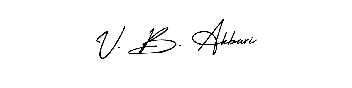 Here are the top 10 professional signature styles for the name V. B. Akbari. These are the best autograph styles you can use for your name. V. B. Akbari signature style 3 images and pictures png