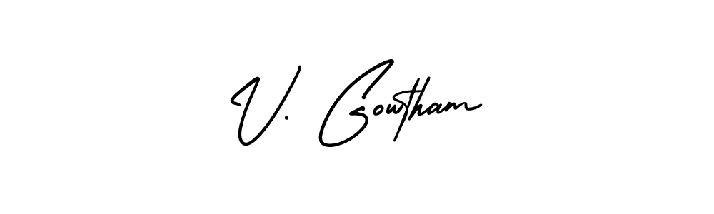 See photos of V. Gowtham official signature by Spectra . Check more albums & portfolios. Read reviews & check more about AmerikaSignatureDemo-Regular font. V. Gowtham signature style 3 images and pictures png