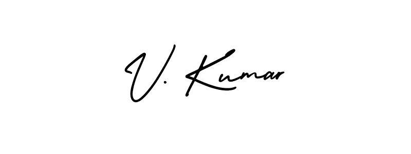 Similarly AmerikaSignatureDemo-Regular is the best handwritten signature design. Signature creator online .You can use it as an online autograph creator for name V. Kumar. V. Kumar signature style 3 images and pictures png