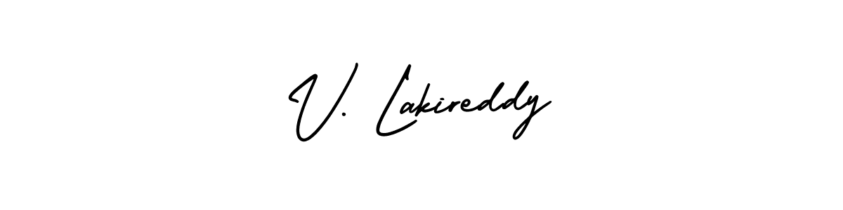 Check out images of Autograph of V. Lakireddy name. Actor V. Lakireddy Signature Style. AmerikaSignatureDemo-Regular is a professional sign style online. V. Lakireddy signature style 3 images and pictures png