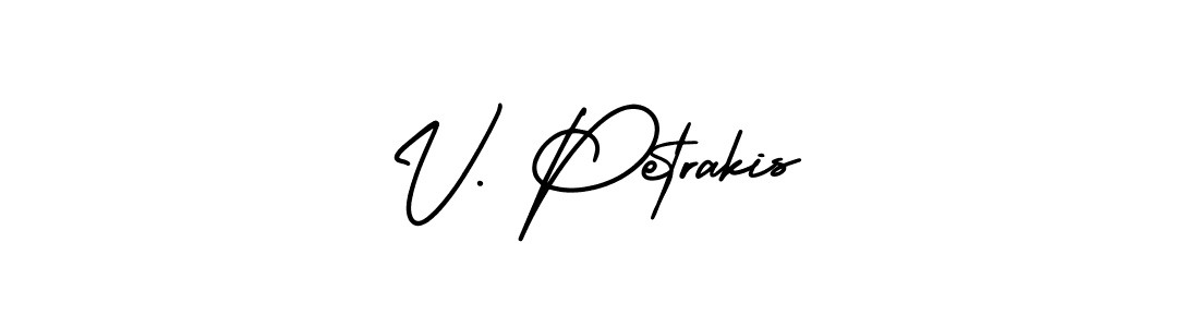 See photos of V. Petrakis official signature by Spectra . Check more albums & portfolios. Read reviews & check more about AmerikaSignatureDemo-Regular font. V. Petrakis signature style 3 images and pictures png