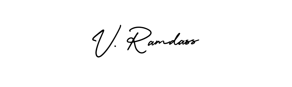 Also we have V. Ramdass name is the best signature style. Create professional handwritten signature collection using AmerikaSignatureDemo-Regular autograph style. V. Ramdass signature style 3 images and pictures png