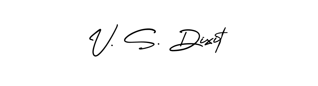 Make a beautiful signature design for name V. S. Dixit. With this signature (AmerikaSignatureDemo-Regular) style, you can create a handwritten signature for free. V. S. Dixit signature style 3 images and pictures png