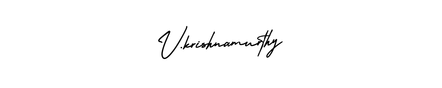 Once you've used our free online signature maker to create your best signature AmerikaSignatureDemo-Regular style, it's time to enjoy all of the benefits that V.krishnamurthy name signing documents. V.krishnamurthy signature style 3 images and pictures png