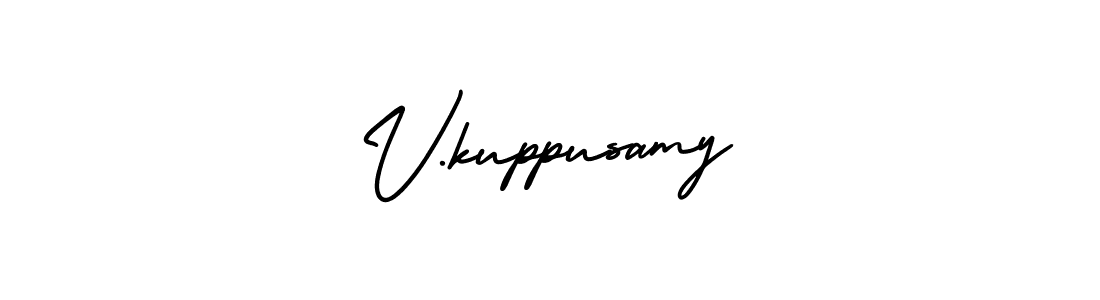 Make a beautiful signature design for name V.kuppusamy. Use this online signature maker to create a handwritten signature for free. V.kuppusamy signature style 3 images and pictures png