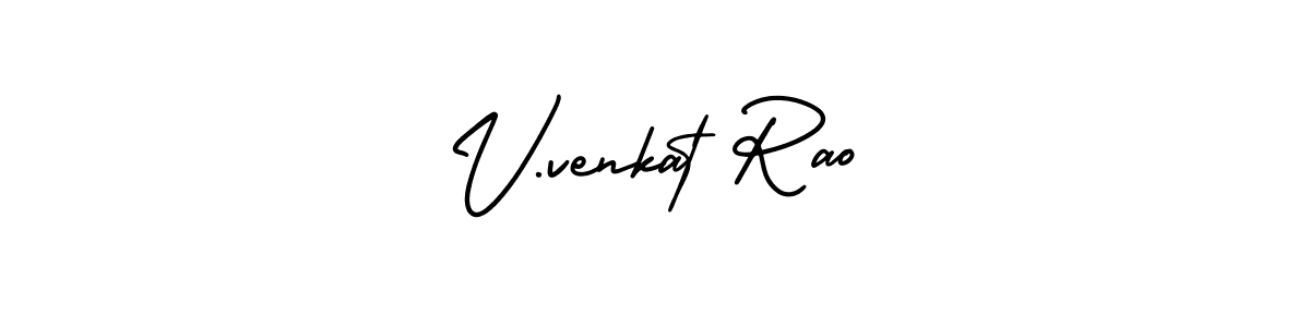 How to Draw V.venkat Rao signature style? AmerikaSignatureDemo-Regular is a latest design signature styles for name V.venkat Rao. V.venkat Rao signature style 3 images and pictures png