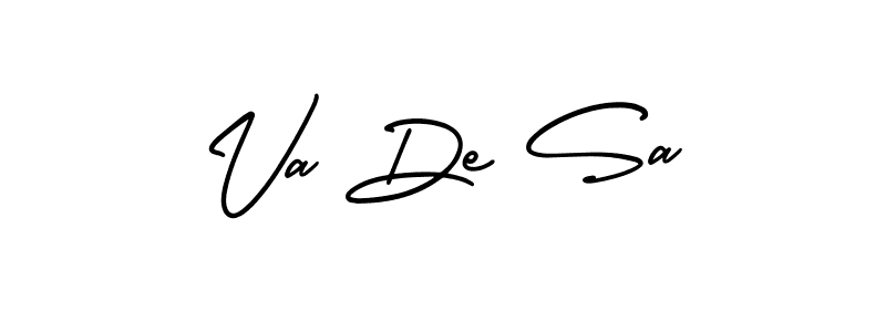 Design your own signature with our free online signature maker. With this signature software, you can create a handwritten (AmerikaSignatureDemo-Regular) signature for name Va De Sa. Va De Sa signature style 3 images and pictures png