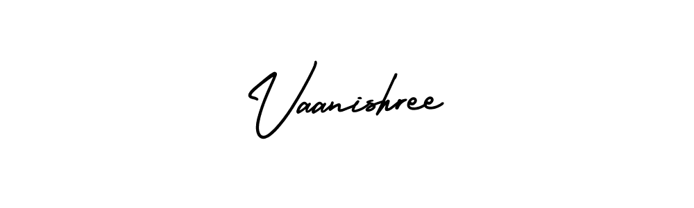 Design your own signature with our free online signature maker. With this signature software, you can create a handwritten (AmerikaSignatureDemo-Regular) signature for name Vaanishree. Vaanishree signature style 3 images and pictures png