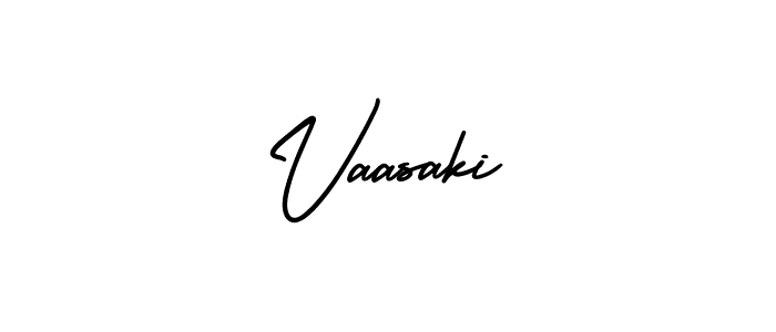 How to Draw Vaasaki signature style? AmerikaSignatureDemo-Regular is a latest design signature styles for name Vaasaki. Vaasaki signature style 3 images and pictures png