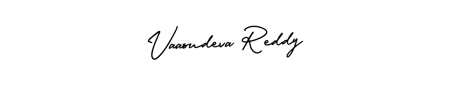 Also You can easily find your signature by using the search form. We will create Vaasudeva Reddy name handwritten signature images for you free of cost using AmerikaSignatureDemo-Regular sign style. Vaasudeva Reddy signature style 3 images and pictures png