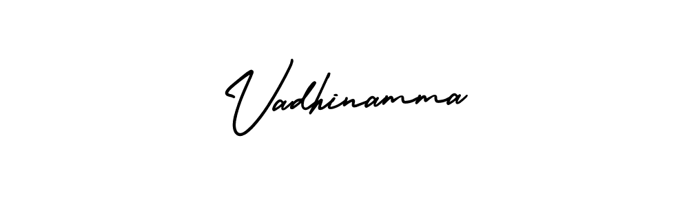 Also we have Vadhinamma name is the best signature style. Create professional handwritten signature collection using AmerikaSignatureDemo-Regular autograph style. Vadhinamma signature style 3 images and pictures png