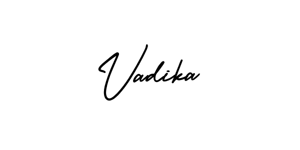 Also You can easily find your signature by using the search form. We will create Vadika name handwritten signature images for you free of cost using AmerikaSignatureDemo-Regular sign style. Vadika signature style 3 images and pictures png