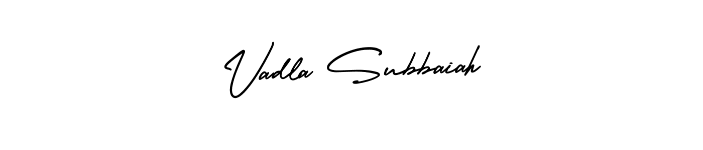 See photos of Vadla Subbaiah official signature by Spectra . Check more albums & portfolios. Read reviews & check more about AmerikaSignatureDemo-Regular font. Vadla Subbaiah signature style 3 images and pictures png