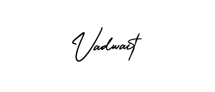 Create a beautiful signature design for name Vadwait. With this signature (AmerikaSignatureDemo-Regular) fonts, you can make a handwritten signature for free. Vadwait signature style 3 images and pictures png