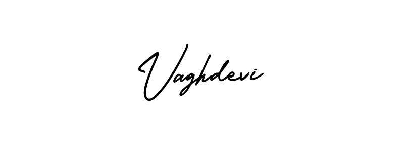 Also You can easily find your signature by using the search form. We will create Vaghdevi name handwritten signature images for you free of cost using AmerikaSignatureDemo-Regular sign style. Vaghdevi signature style 3 images and pictures png