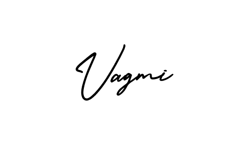 This is the best signature style for the Vagmi name. Also you like these signature font (AmerikaSignatureDemo-Regular). Mix name signature. Vagmi signature style 3 images and pictures png