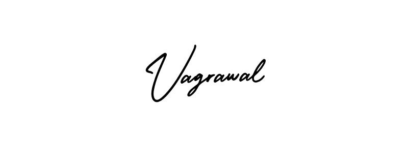 How to Draw Vagrawal signature style? AmerikaSignatureDemo-Regular is a latest design signature styles for name Vagrawal. Vagrawal signature style 3 images and pictures png