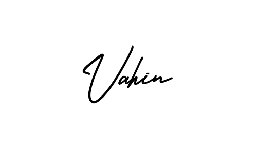 Also You can easily find your signature by using the search form. We will create Vahin name handwritten signature images for you free of cost using AmerikaSignatureDemo-Regular sign style. Vahin signature style 3 images and pictures png