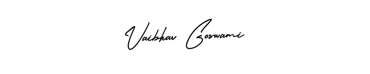 Best and Professional Signature Style for Vaibhav Goswami. AmerikaSignatureDemo-Regular Best Signature Style Collection. Vaibhav Goswami signature style 3 images and pictures png
