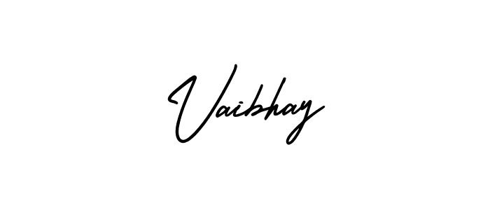 This is the best signature style for the Vaibhay name. Also you like these signature font (AmerikaSignatureDemo-Regular). Mix name signature. Vaibhay signature style 3 images and pictures png