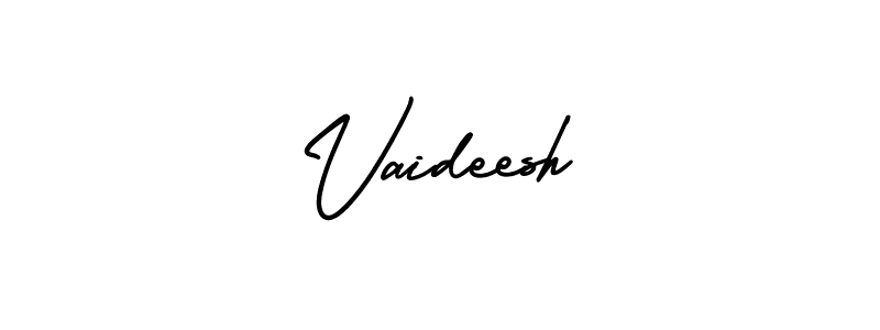 Best and Professional Signature Style for Vaideesh. AmerikaSignatureDemo-Regular Best Signature Style Collection. Vaideesh signature style 3 images and pictures png