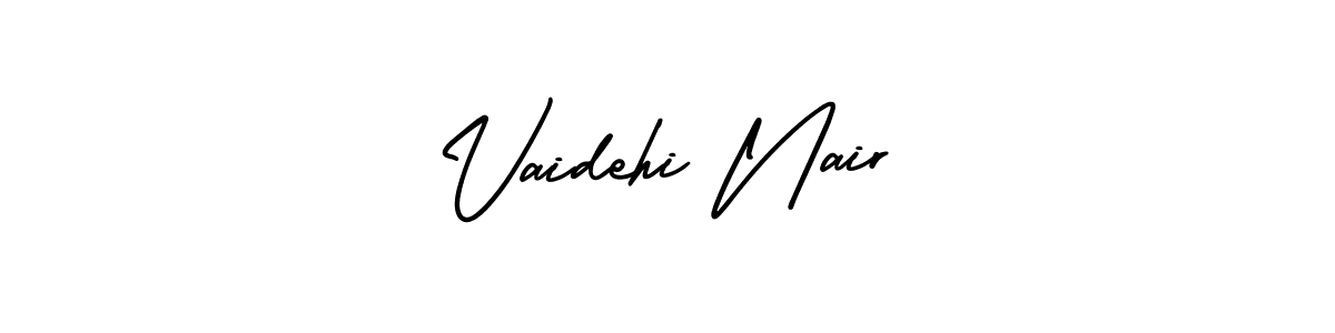 You can use this online signature creator to create a handwritten signature for the name Vaidehi Nair. This is the best online autograph maker. Vaidehi Nair signature style 3 images and pictures png
