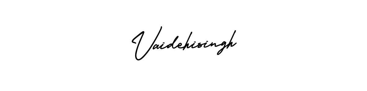 Make a short Vaidehisingh signature style. Manage your documents anywhere anytime using AmerikaSignatureDemo-Regular. Create and add eSignatures, submit forms, share and send files easily. Vaidehisingh signature style 3 images and pictures png