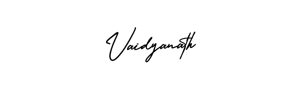 Make a beautiful signature design for name Vaidyanath. Use this online signature maker to create a handwritten signature for free. Vaidyanath signature style 3 images and pictures png