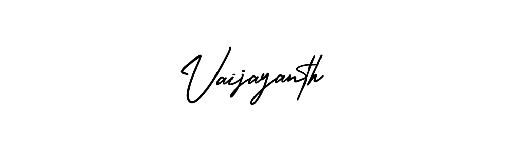 Vaijayanth stylish signature style. Best Handwritten Sign (AmerikaSignatureDemo-Regular) for my name. Handwritten Signature Collection Ideas for my name Vaijayanth. Vaijayanth signature style 3 images and pictures png