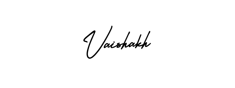 Also we have Vaishakh name is the best signature style. Create professional handwritten signature collection using AmerikaSignatureDemo-Regular autograph style. Vaishakh signature style 3 images and pictures png