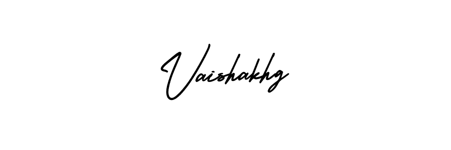 How to make Vaishakhg signature? AmerikaSignatureDemo-Regular is a professional autograph style. Create handwritten signature for Vaishakhg name. Vaishakhg signature style 3 images and pictures png