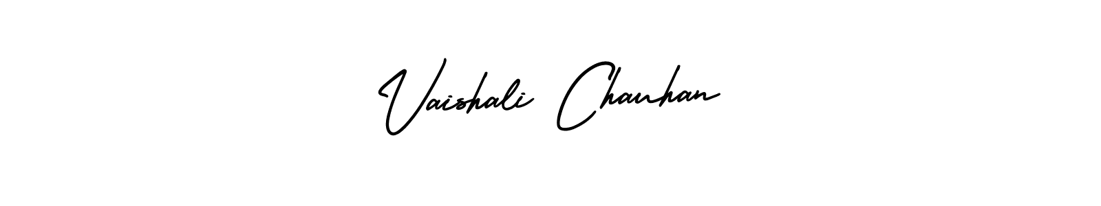 AmerikaSignatureDemo-Regular is a professional signature style that is perfect for those who want to add a touch of class to their signature. It is also a great choice for those who want to make their signature more unique. Get Vaishali Chauhan name to fancy signature for free. Vaishali Chauhan signature style 3 images and pictures png