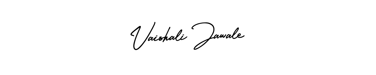 Create a beautiful signature design for name Vaishali Jawale. With this signature (AmerikaSignatureDemo-Regular) fonts, you can make a handwritten signature for free. Vaishali Jawale signature style 3 images and pictures png