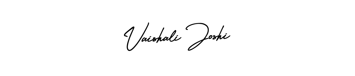 It looks lik you need a new signature style for name Vaishali Joshi. Design unique handwritten (AmerikaSignatureDemo-Regular) signature with our free signature maker in just a few clicks. Vaishali Joshi signature style 3 images and pictures png