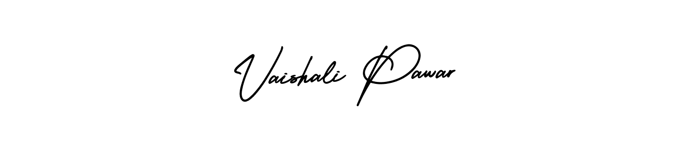 if you are searching for the best signature style for your name Vaishali Pawar. so please give up your signature search. here we have designed multiple signature styles  using AmerikaSignatureDemo-Regular. Vaishali Pawar signature style 3 images and pictures png