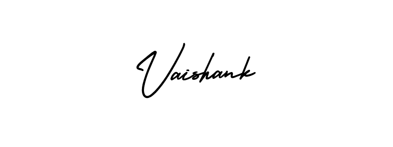 Make a beautiful signature design for name Vaishank. Use this online signature maker to create a handwritten signature for free. Vaishank signature style 3 images and pictures png