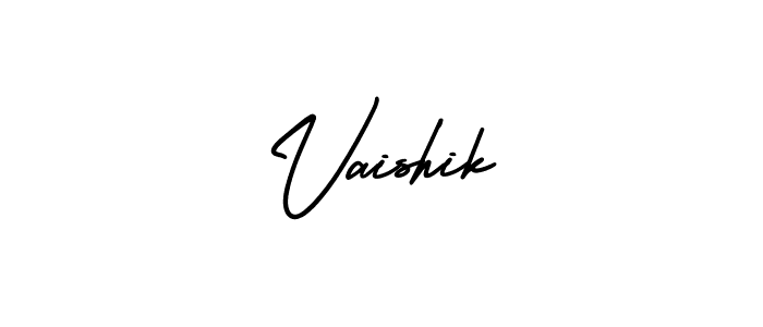 AmerikaSignatureDemo-Regular is a professional signature style that is perfect for those who want to add a touch of class to their signature. It is also a great choice for those who want to make their signature more unique. Get Vaishik name to fancy signature for free. Vaishik signature style 3 images and pictures png