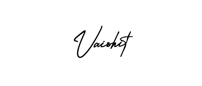 if you are searching for the best signature style for your name Vaishit. so please give up your signature search. here we have designed multiple signature styles  using AmerikaSignatureDemo-Regular. Vaishit signature style 3 images and pictures png
